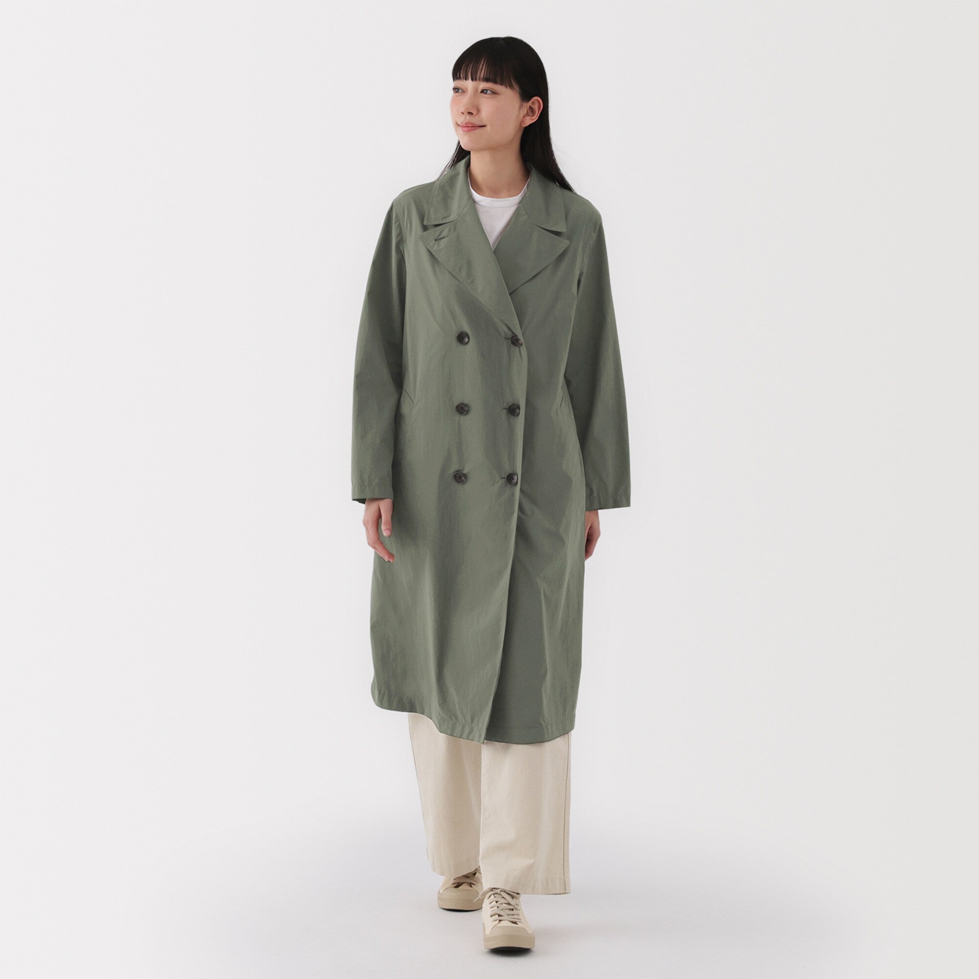 Women's Water Repellent Trench Coat