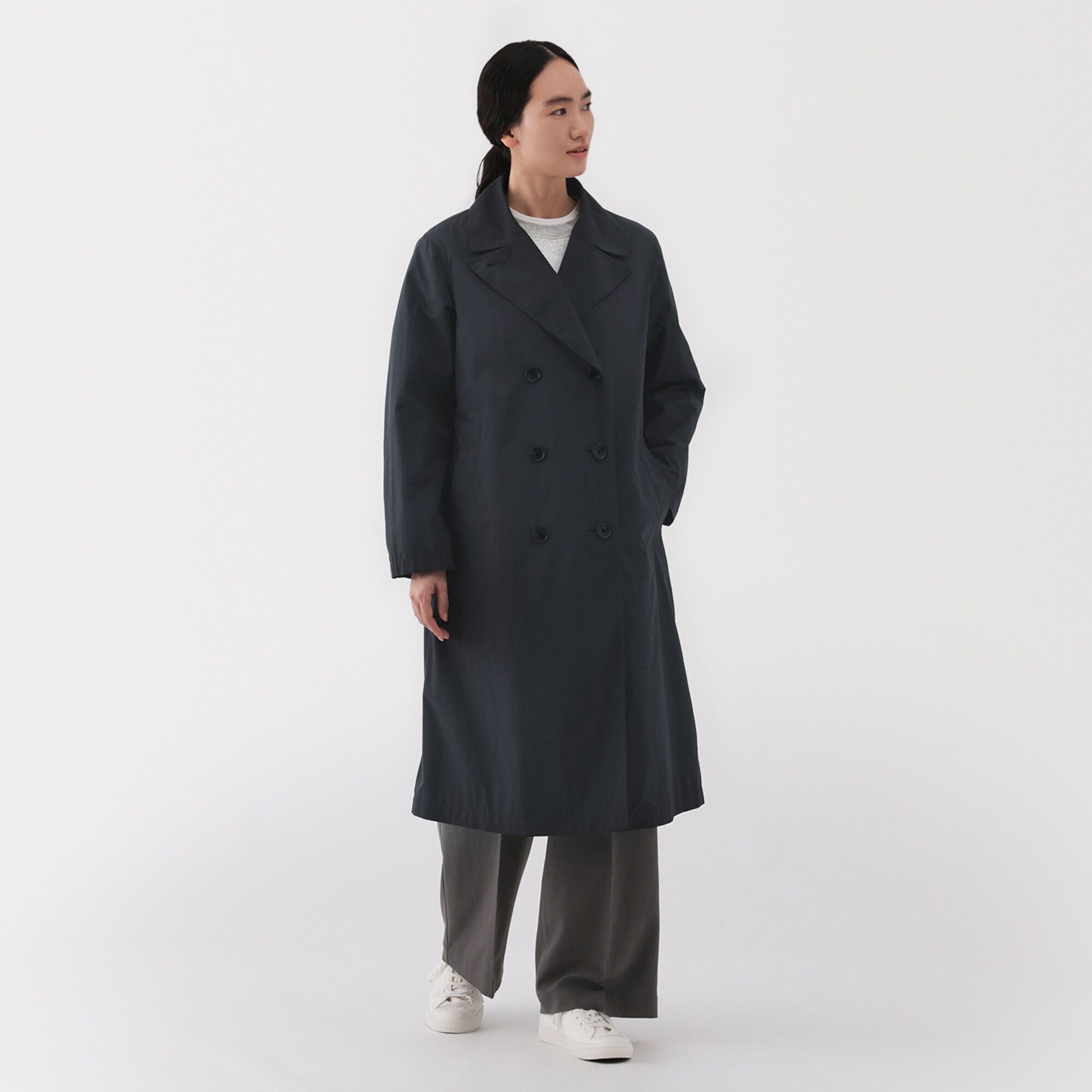 Women's Water Repellent Trench Coat
