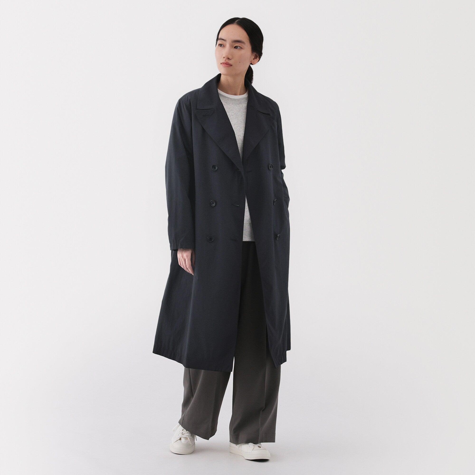 Women's Water Repellent Trench Coat