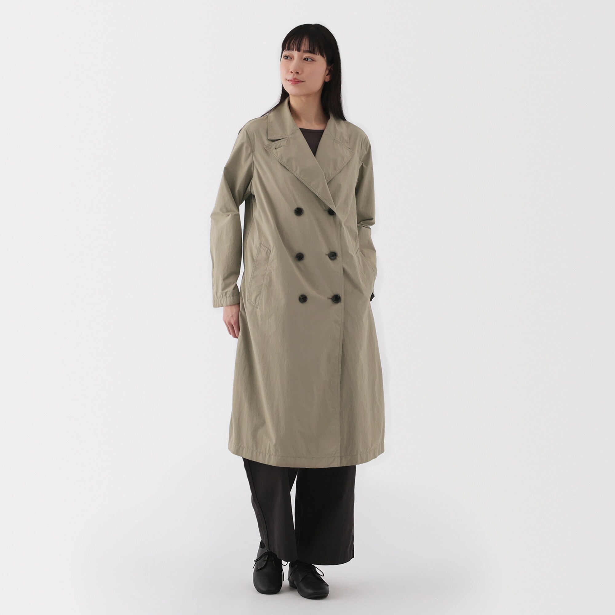 Women's Water Repellent Trench Coat