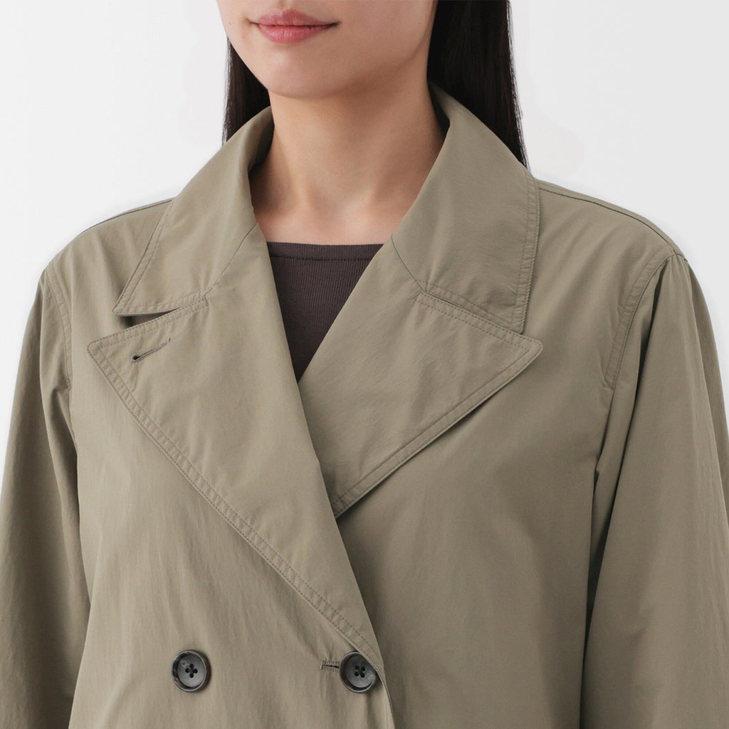 Women's Water Repellent Trench Coat