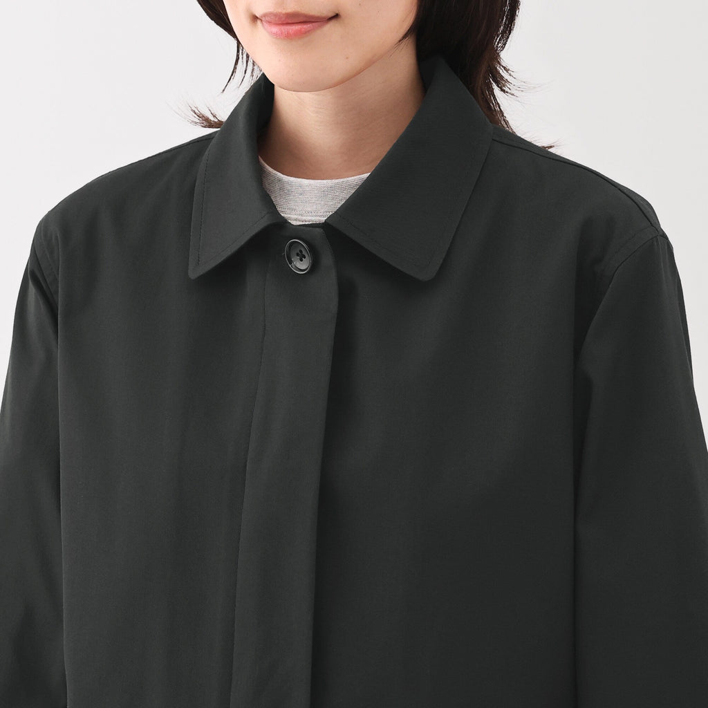 Women's Water Repellent Stand Fall Collar Coat
