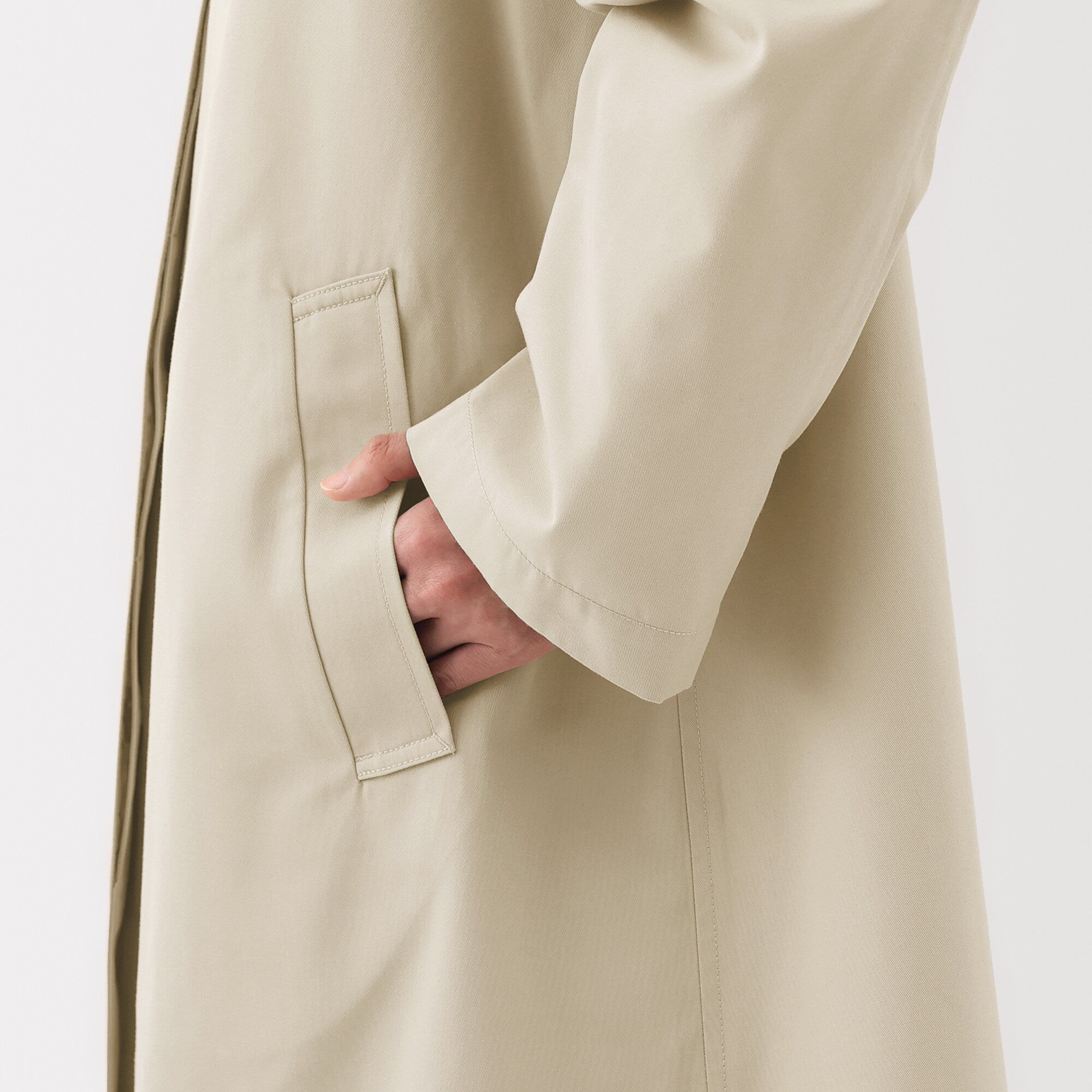 Women's Water Repellent Stand Fall Collar Coat