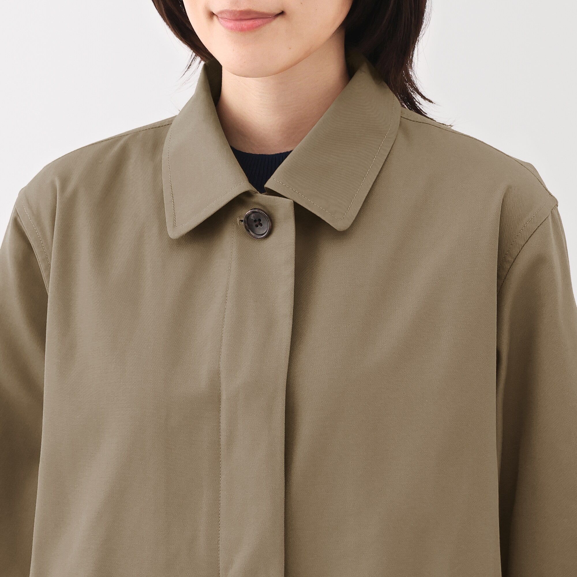 Women's Water Repellent Stand Fall Collar Coat