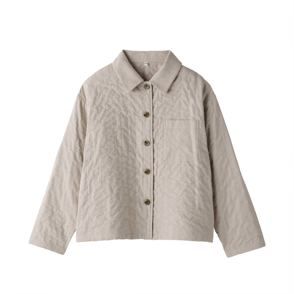 Women's Kapok Blend Double Gauze Quilted Jacket