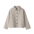 Women's Kapok Blend Double Gauze Quilted Jacket