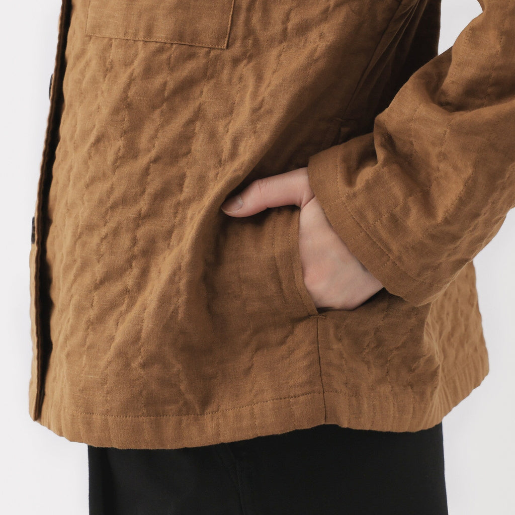 Women's Kapok Blend Double Gauze Quilted Jacket