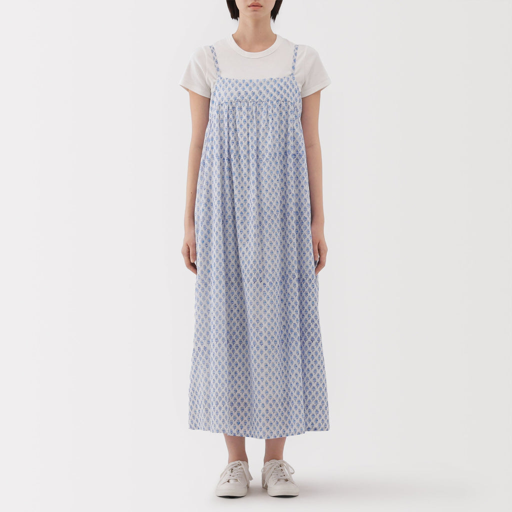Women's Block Print Camisole Dress