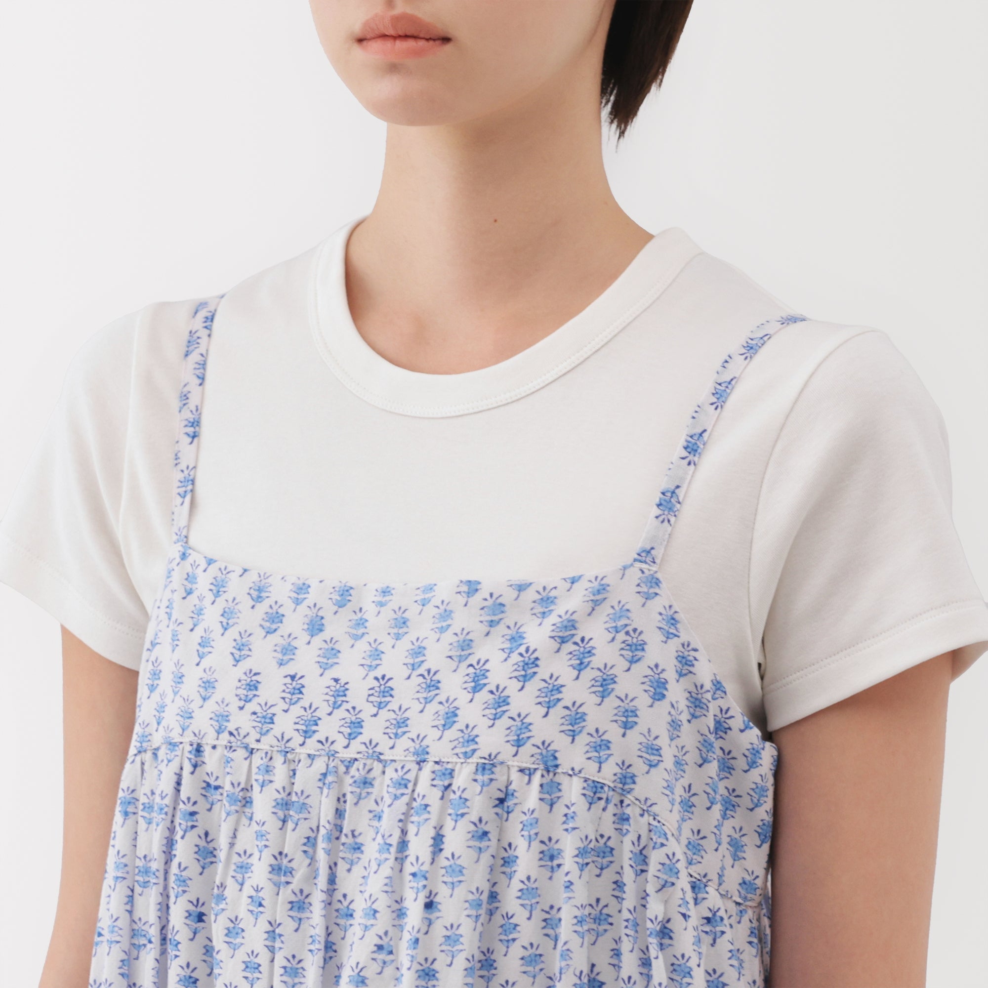 Women's Block Print Camisole Dress