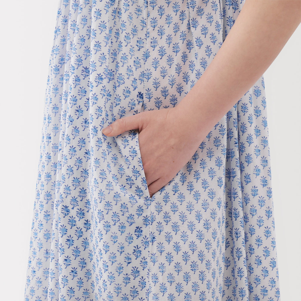 Women's Block Print Camisole Dress