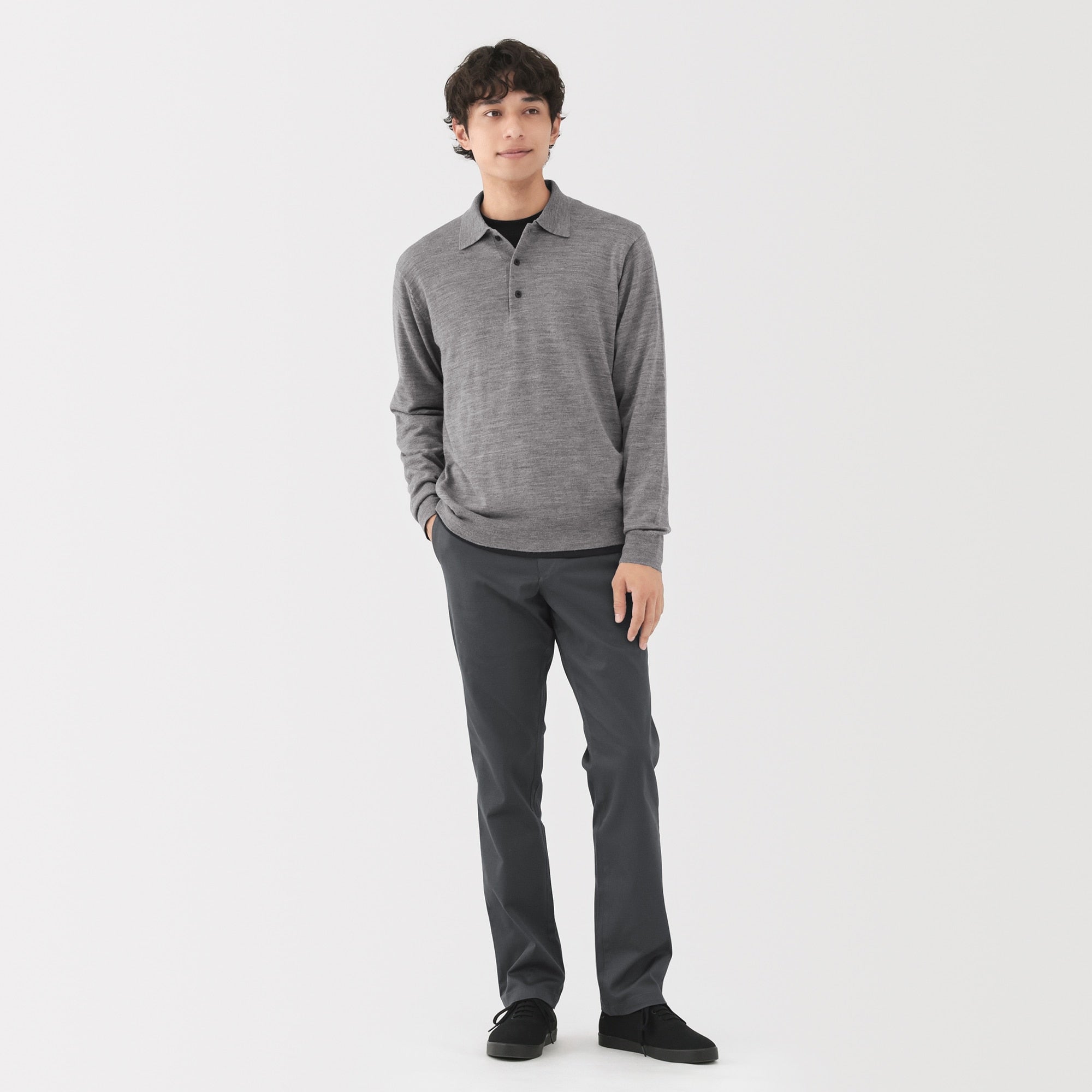 Men's Stretch Chino Slim Pants (L32)