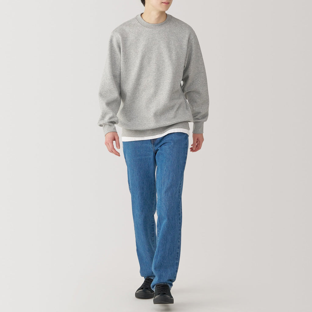 Kapok Blend Straight Denim Trousers