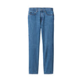 Kapok Blend Straight Denim Trousers