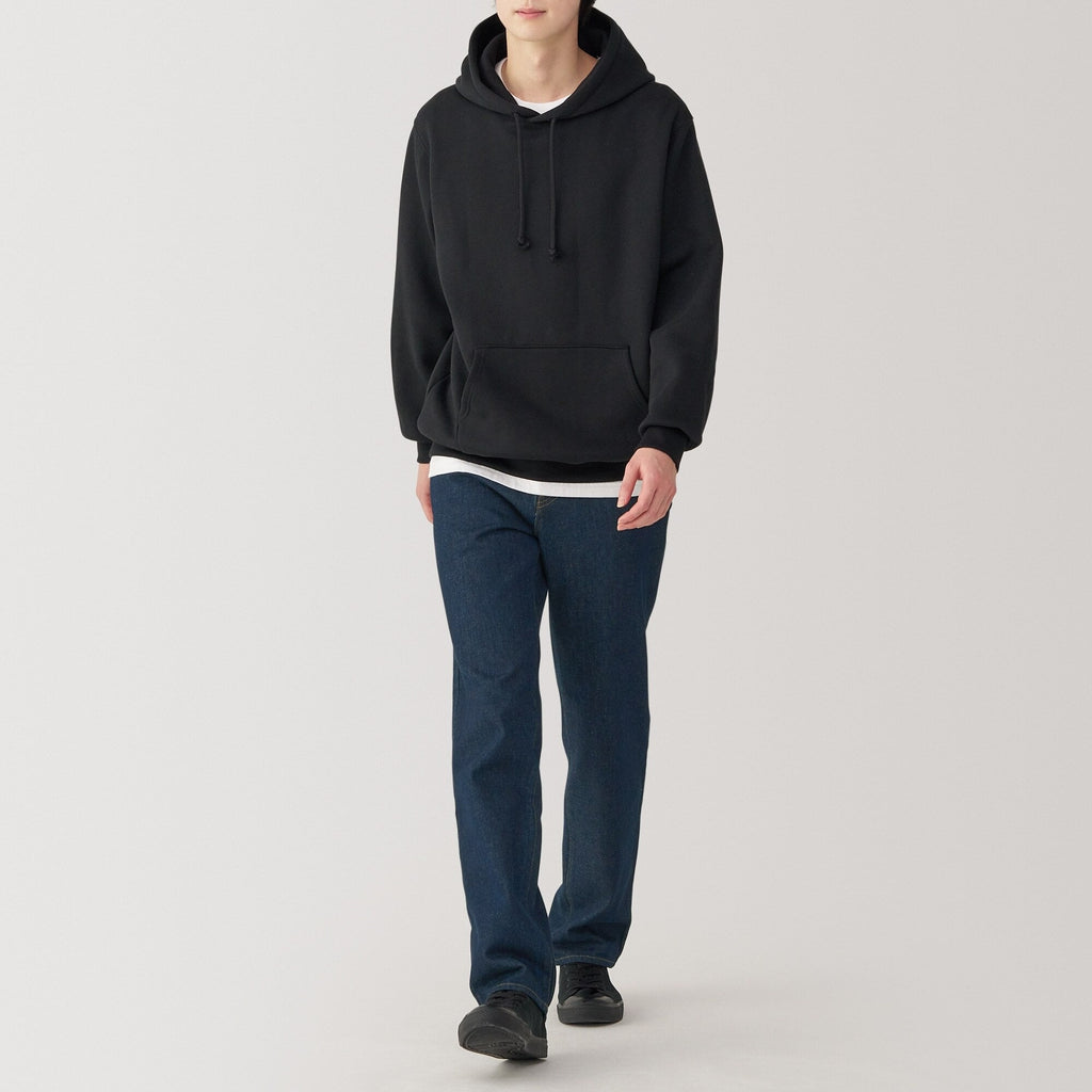 Kapok Blend Straight Denim Trousers