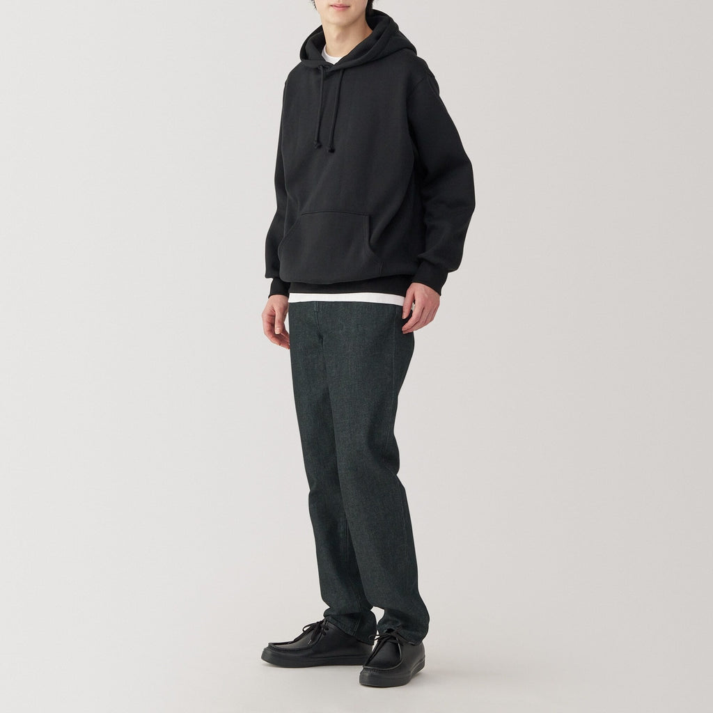 Kapok Blend Straight Denim Trousers