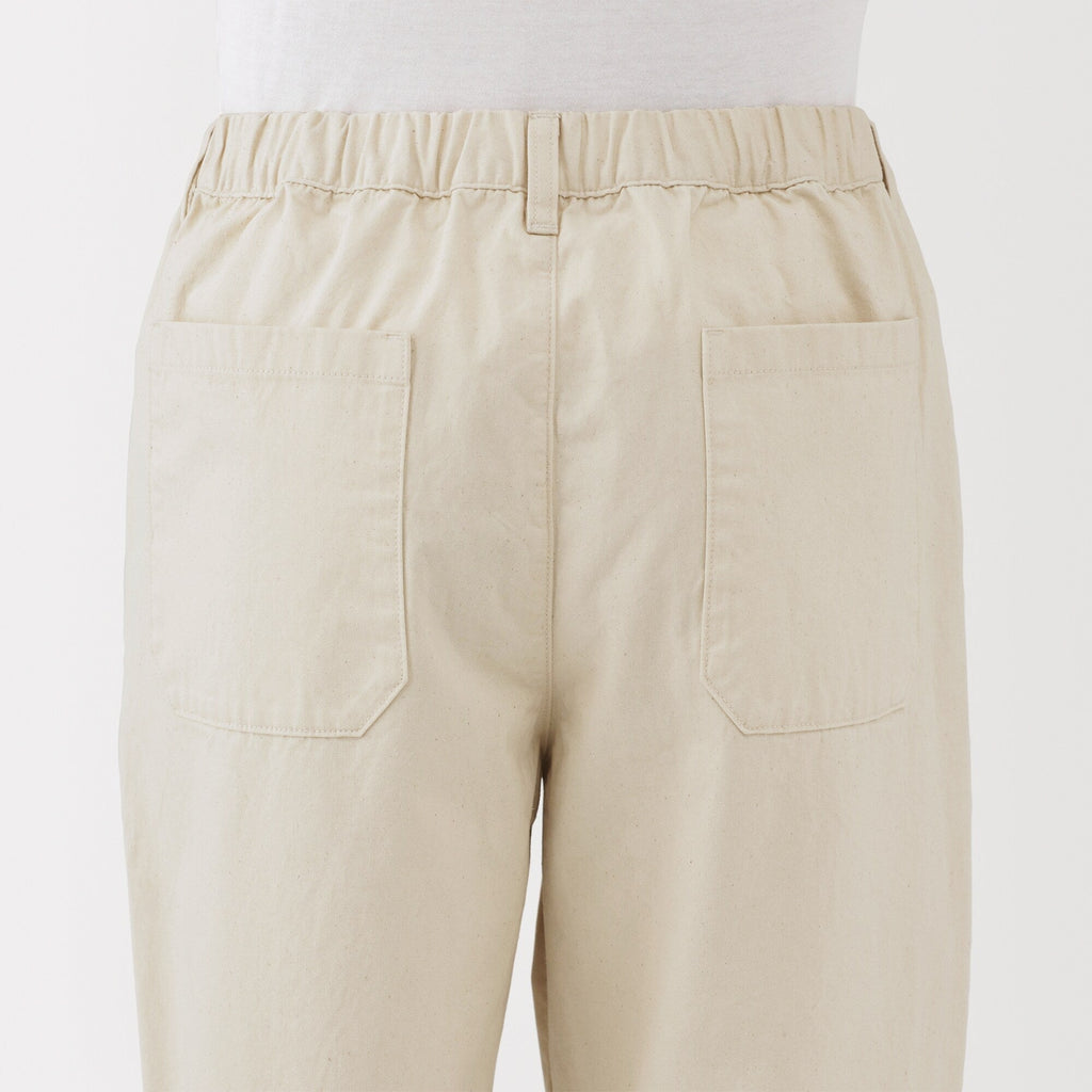 Men's Washed Denim Easy Pants - Natural