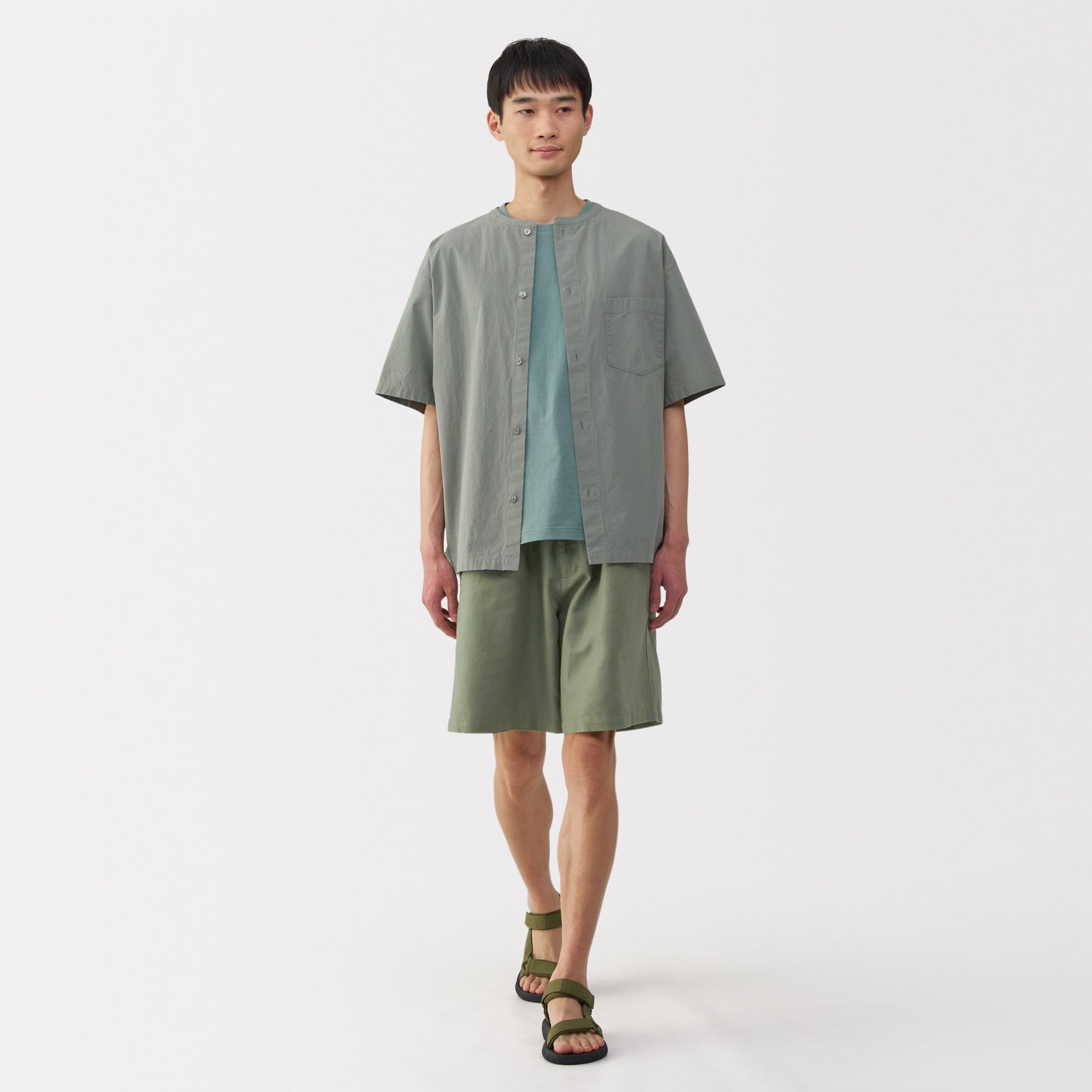 Men's Hemp Blend Twill Shorts