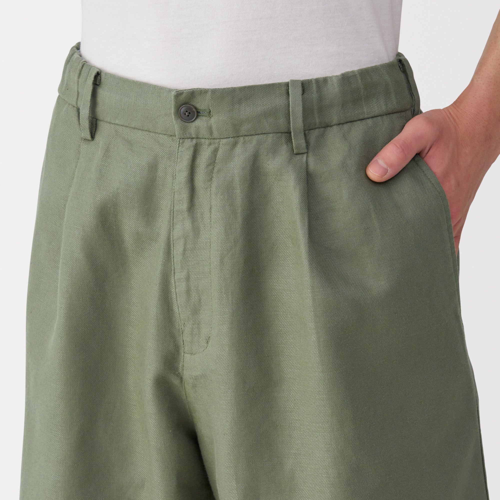 Men's Hemp Blend Twill Shorts