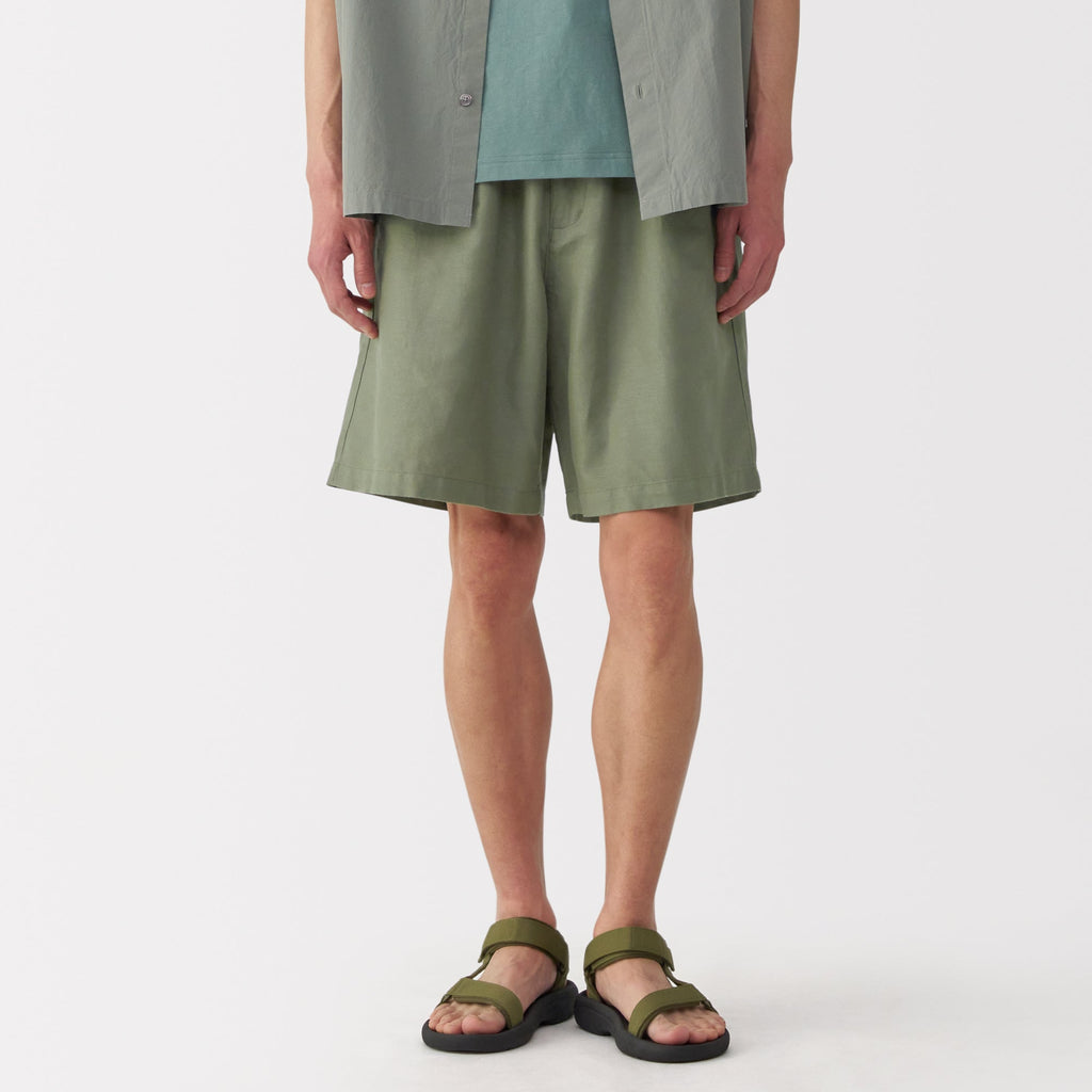 Men's Hemp Blend Twill Shorts