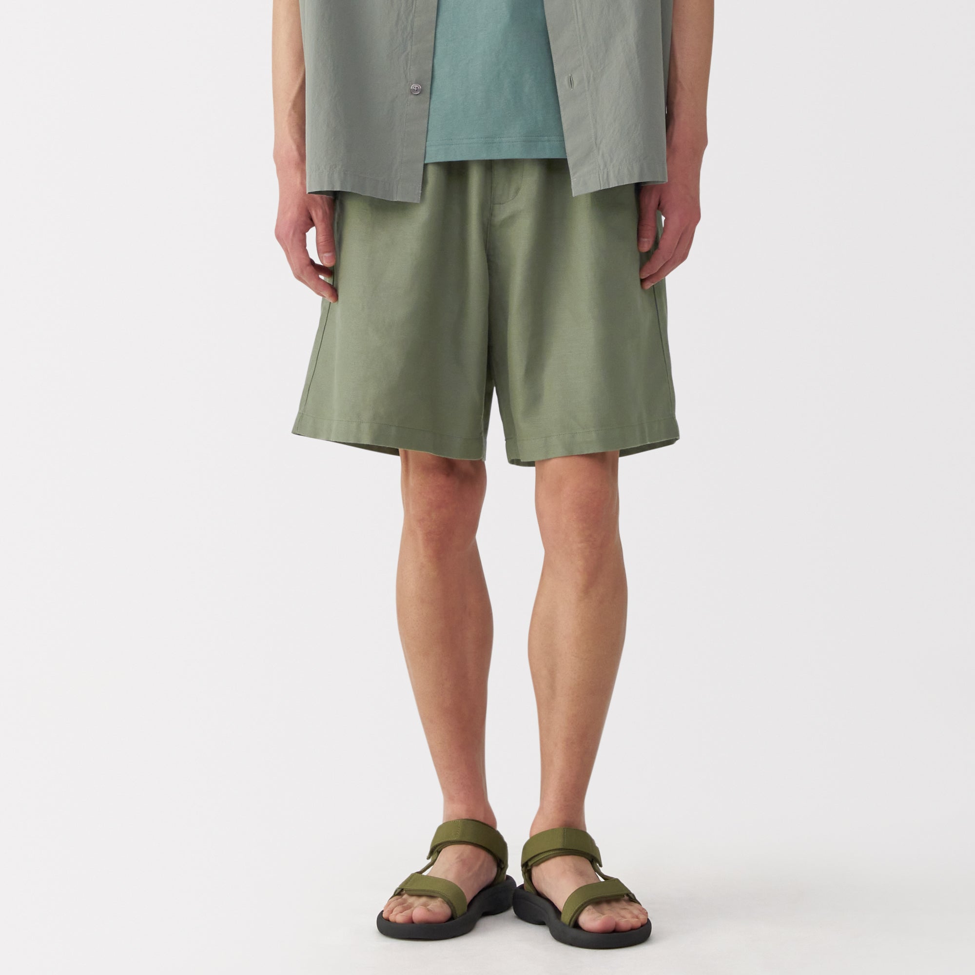 Men's Hemp Blend Twill Shorts