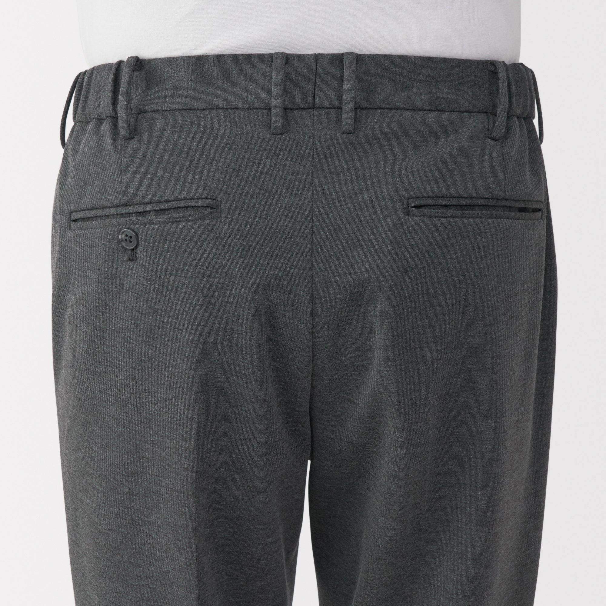 Men's Stretch Jersey Pants with No Darts
