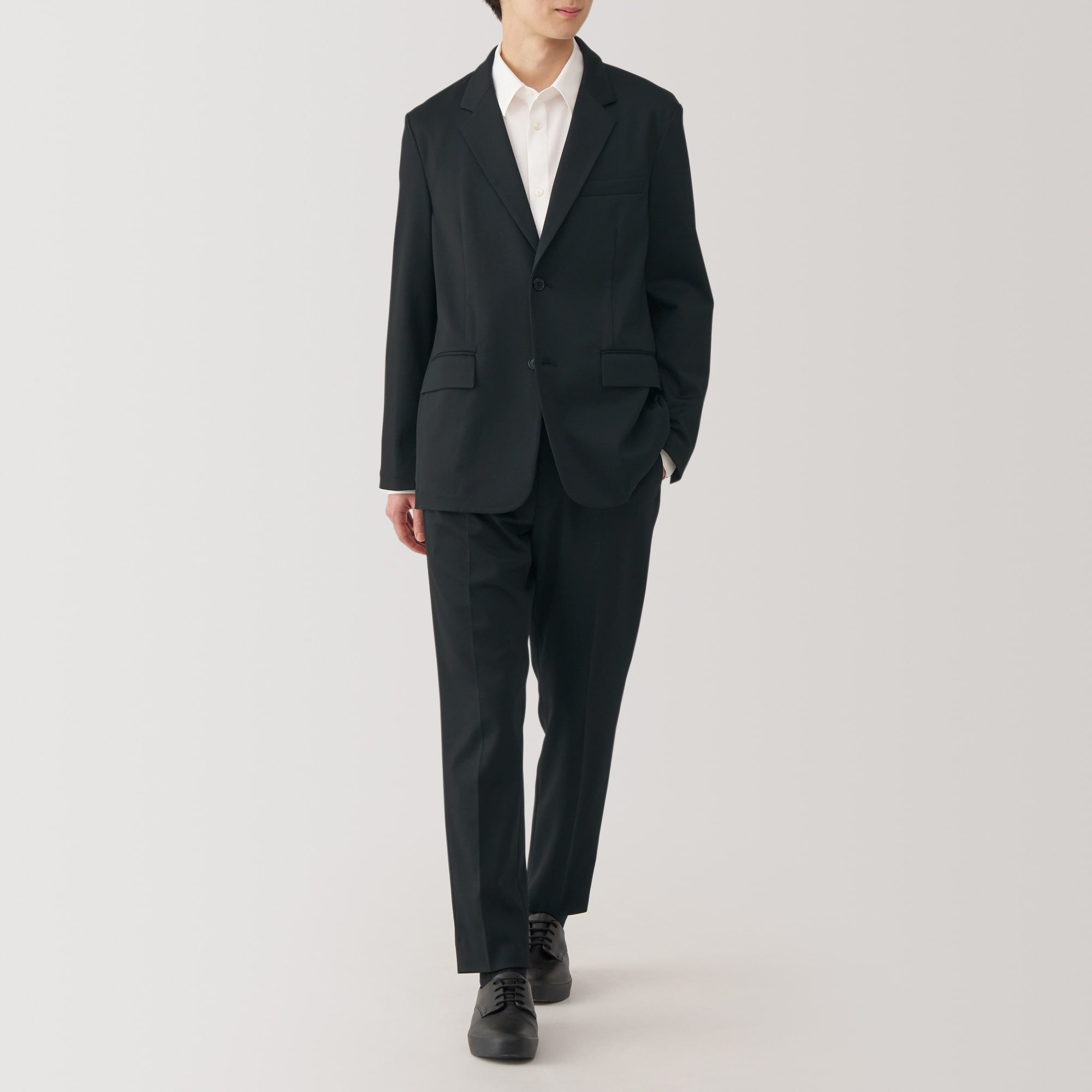 Men's Stretch Jersey Pants with No Darts