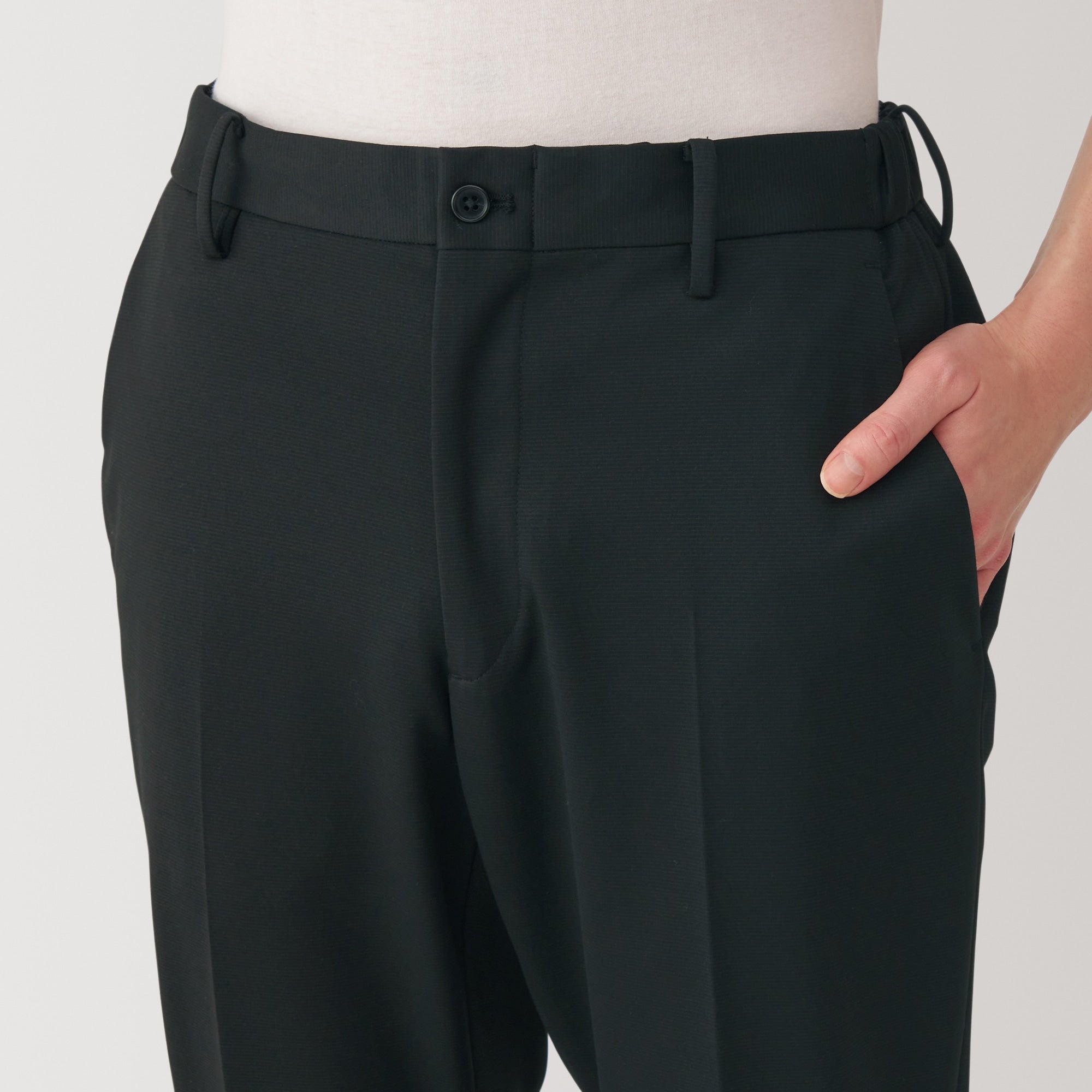Men's Stretch Jersey Pants with No Darts