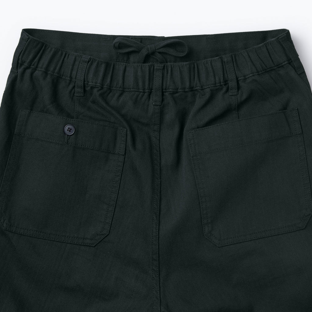 Men's Kapok Blend Herringbone Wide Pants