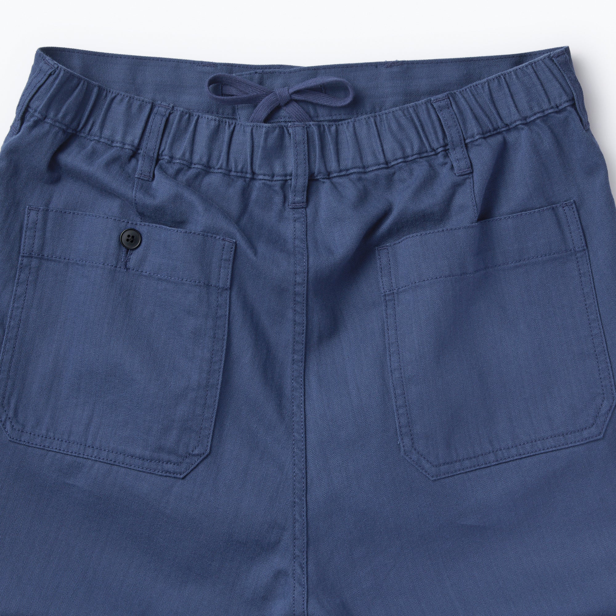 Men's Kapok Blend Herringbone Wide Pants