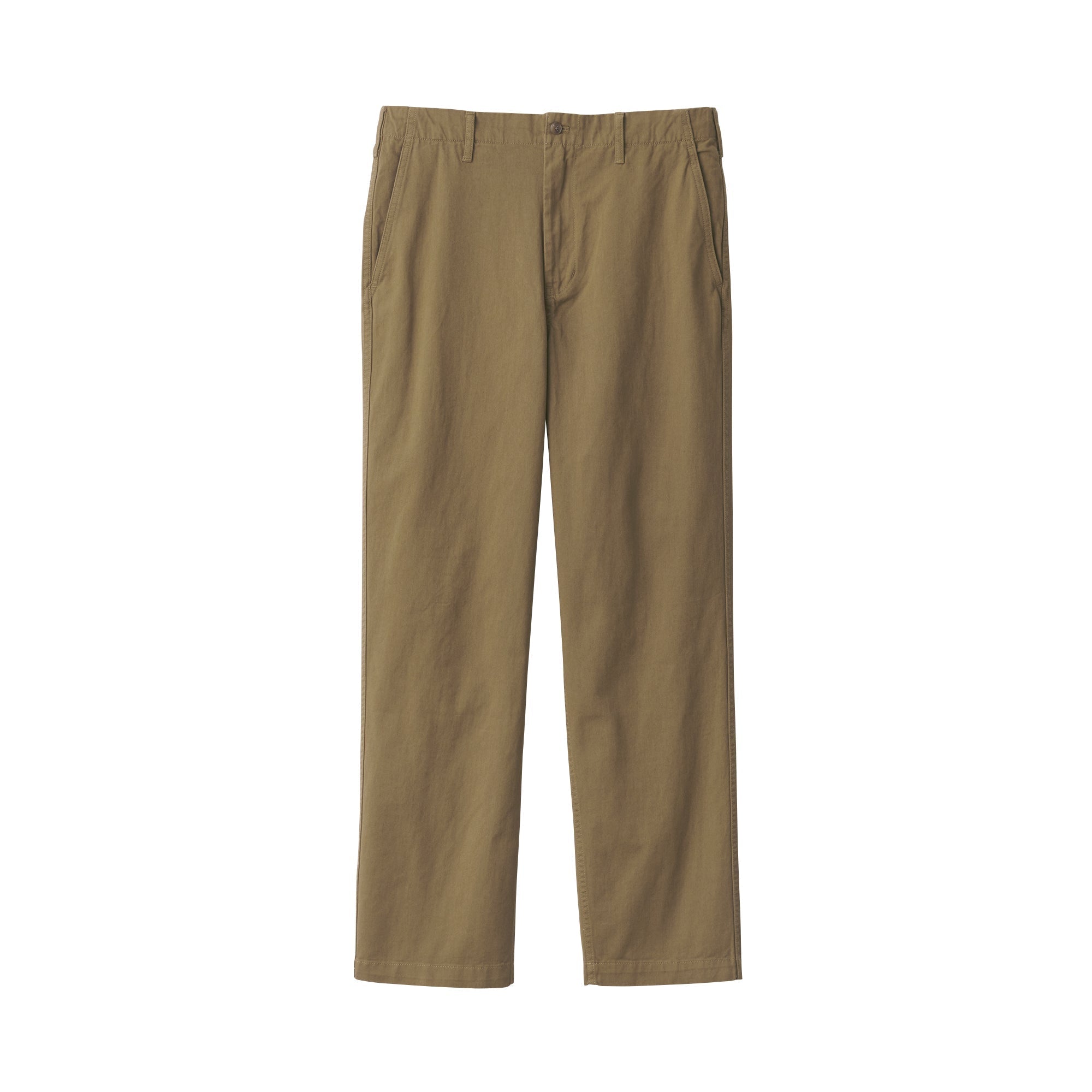 Men's Washed Chino Wide Pants