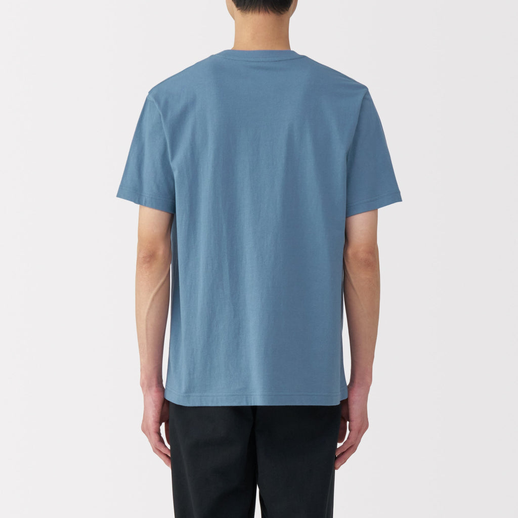 Men's Washed Jersey Crew Neck Short Sleeve T-Shirt