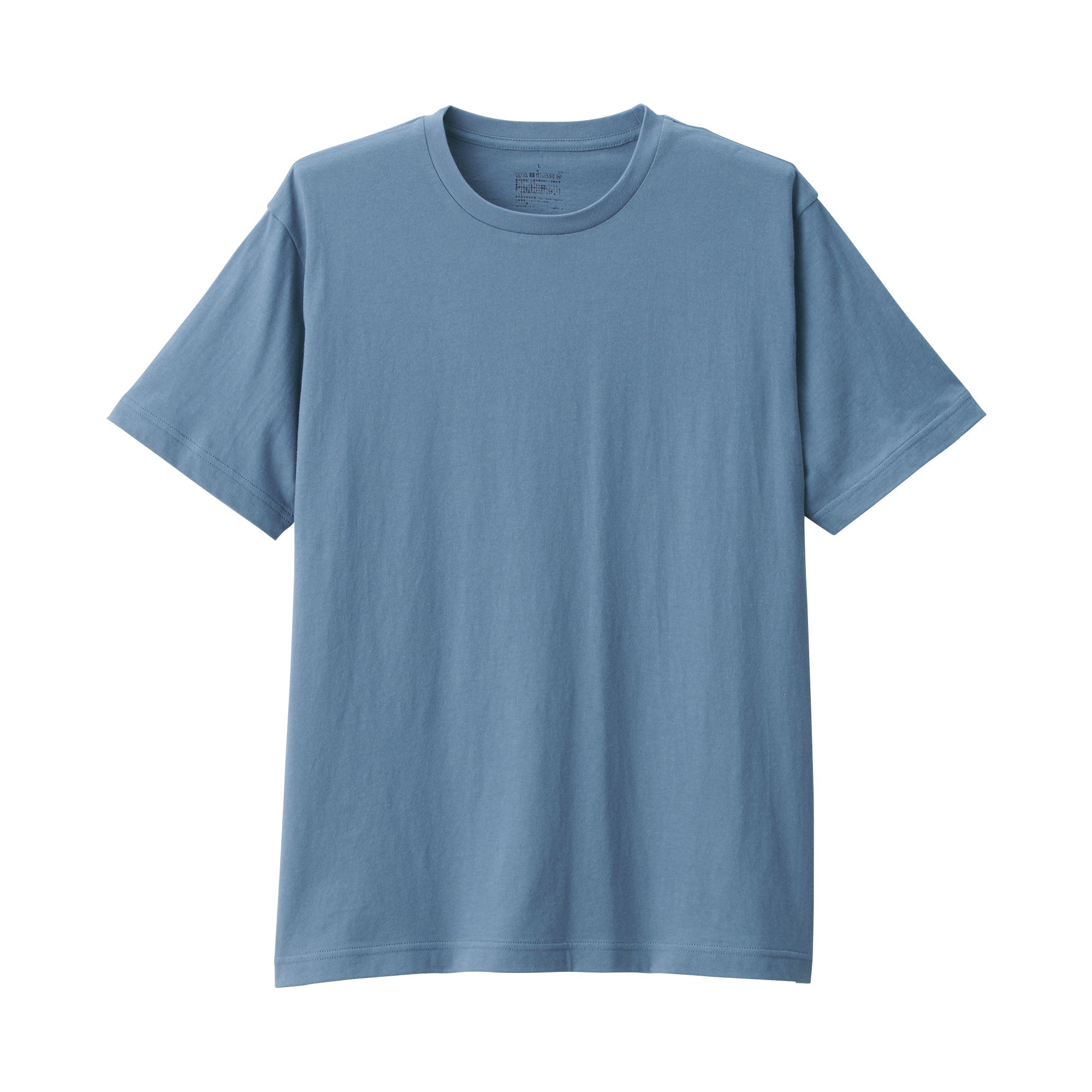 Men's Washed Jersey Crew Neck Short Sleeve T-Shirt