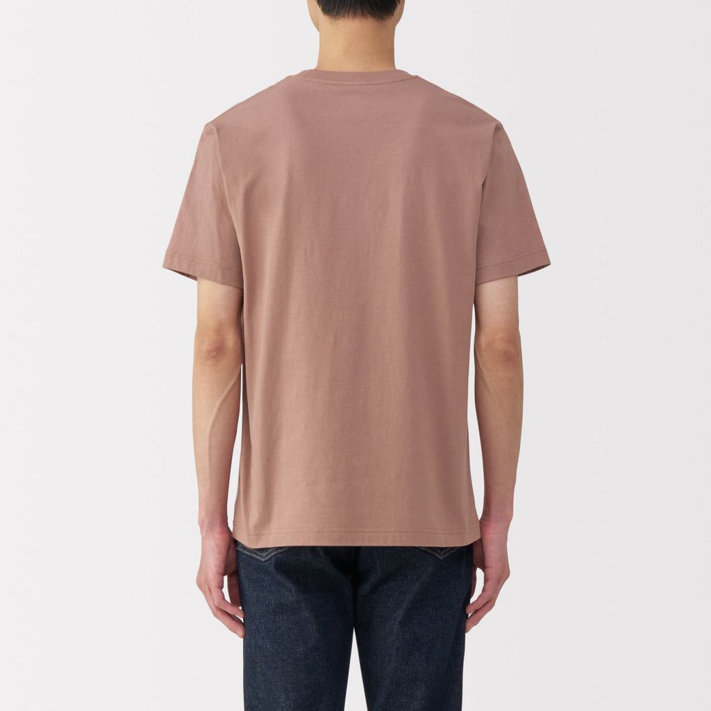 Men's Washed Jersey Crew Neck Short Sleeve T-Shirt