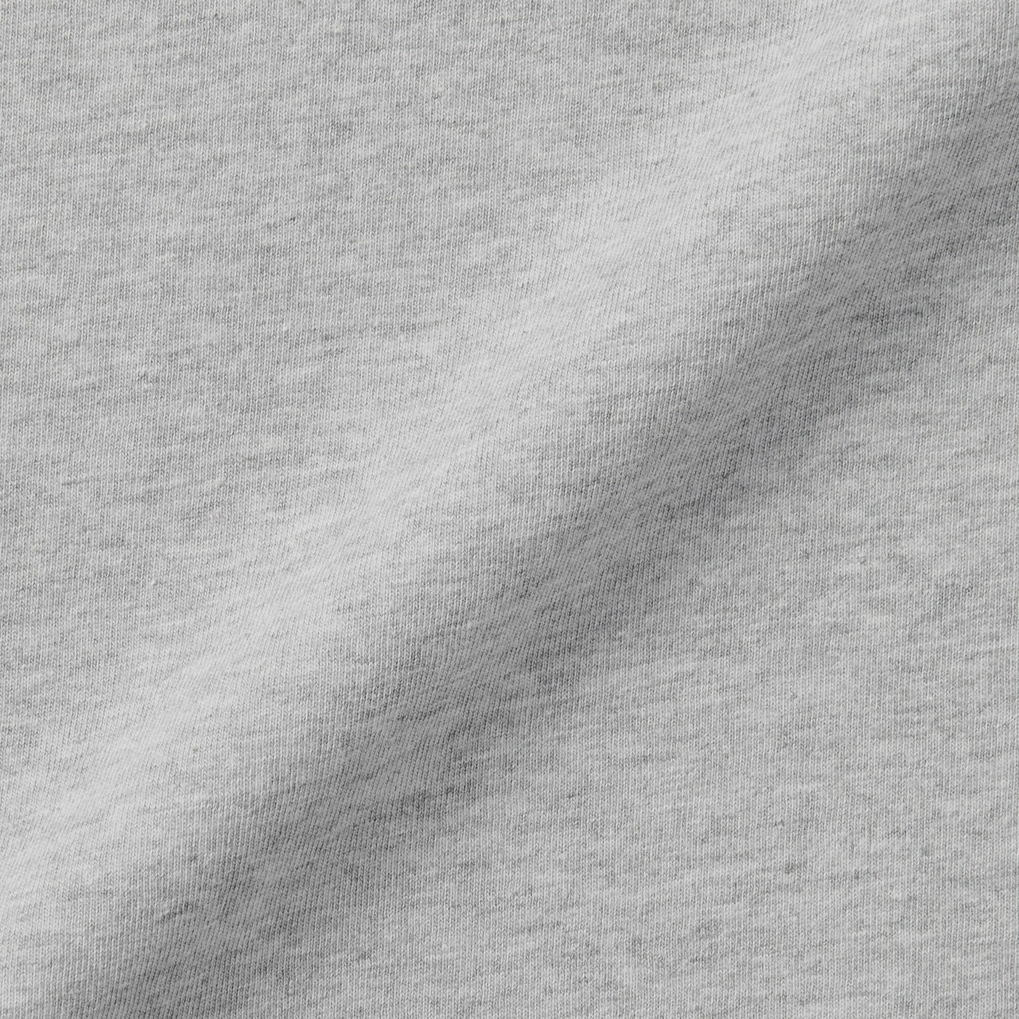Men's Washed Jersey Crew Neck Long Sleeve T-Shirt