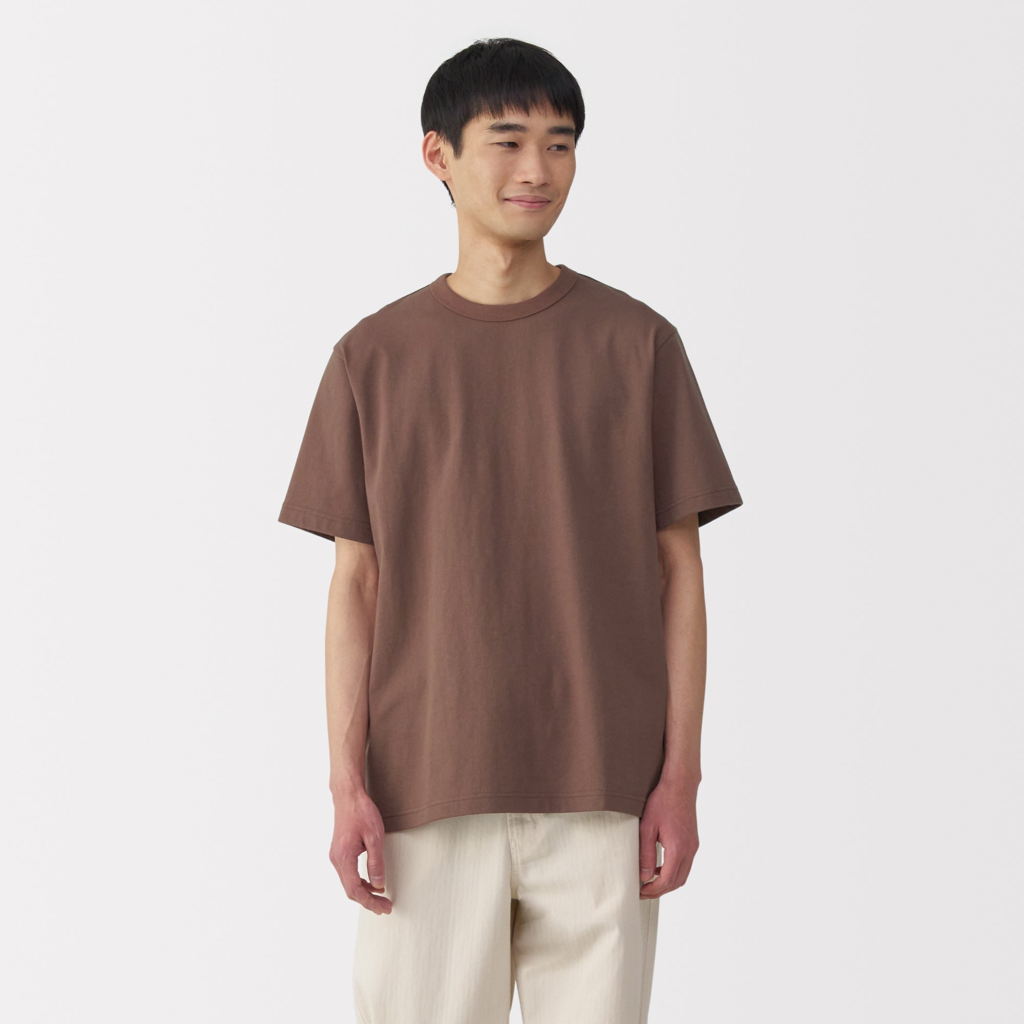 Men's Washed Heavyweight Crewneck T-Shirt