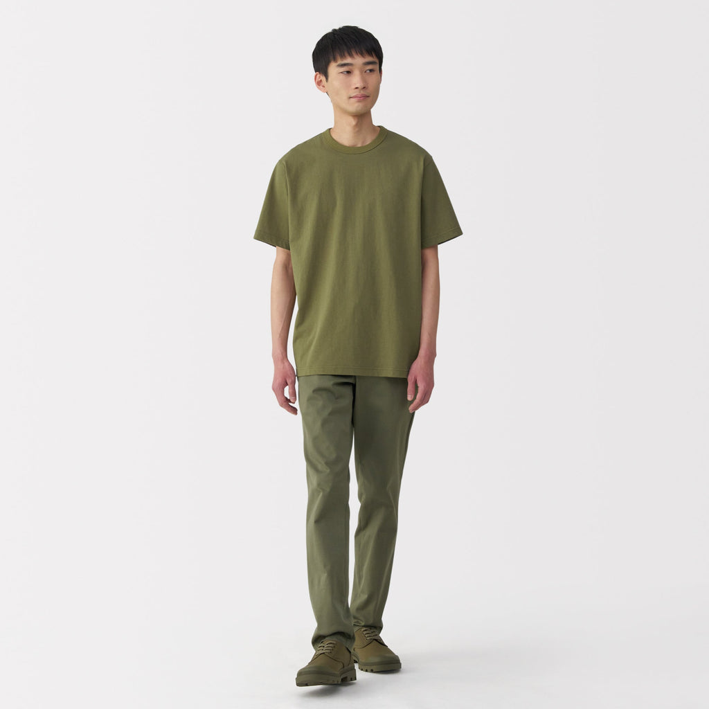 Men's Washed Heavyweight Crewneck T-Shirt