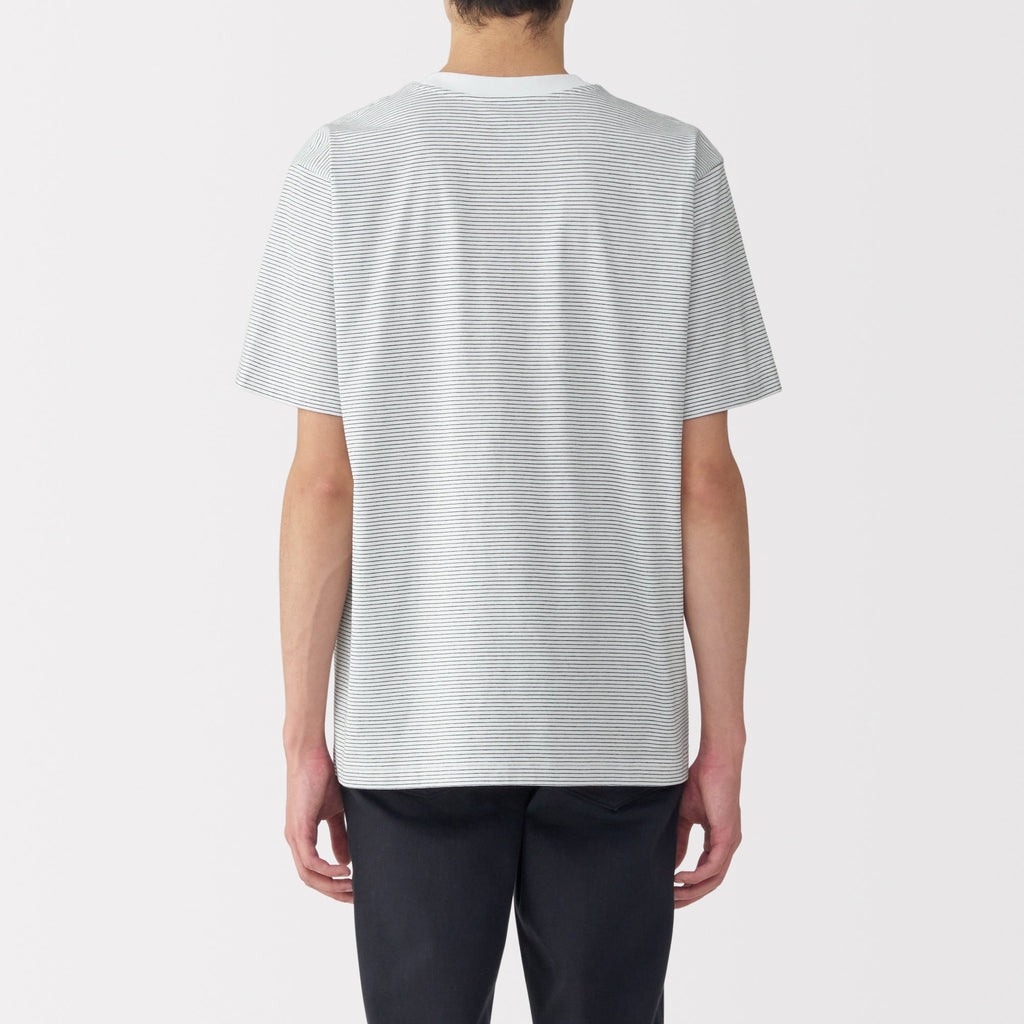 Men's Jersey Crewneck Striped T-Shirt