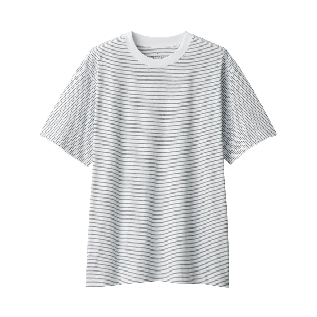 Men's Jersey Crewneck Striped T-Shirt