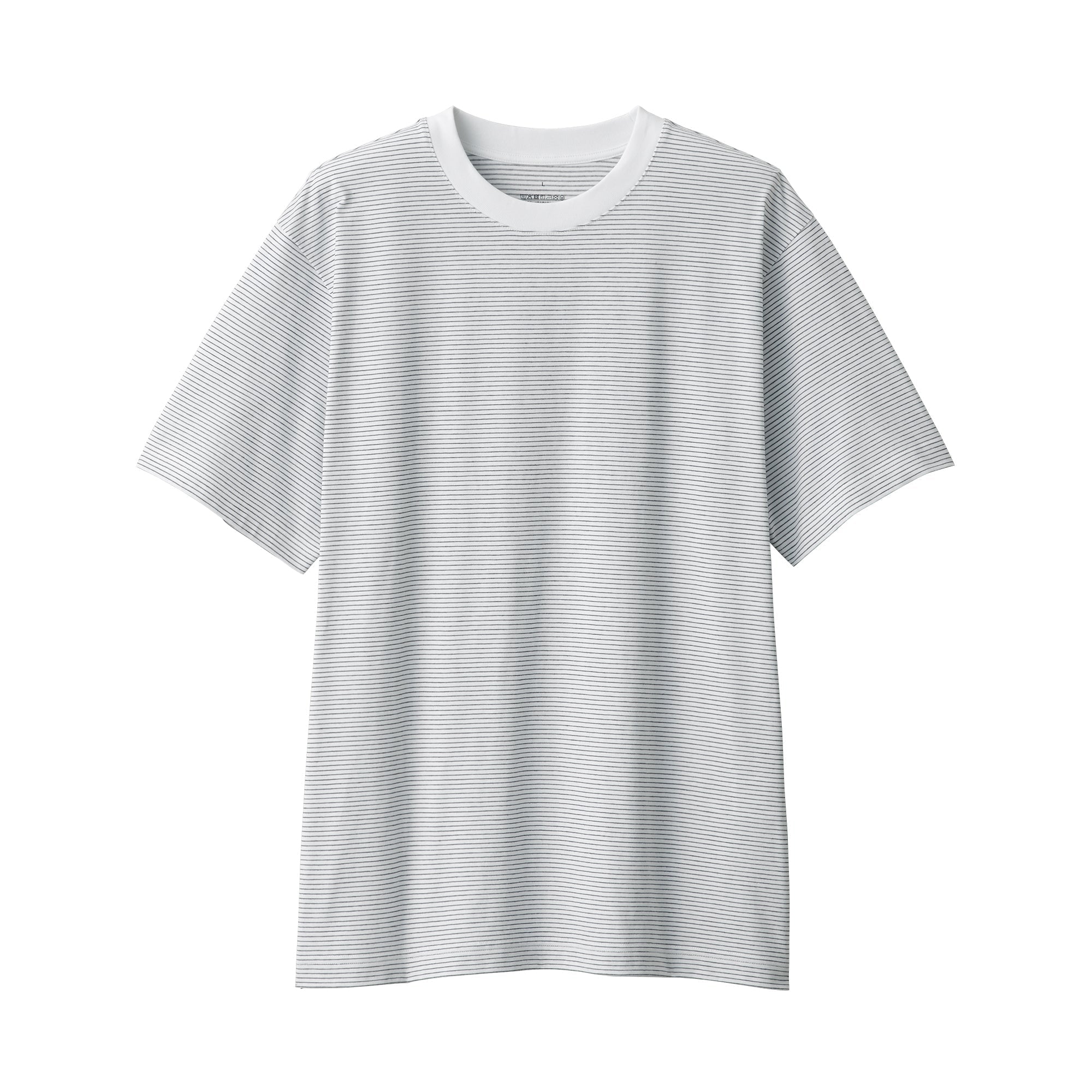 Men's Jersey Crewneck Striped T-Shirt