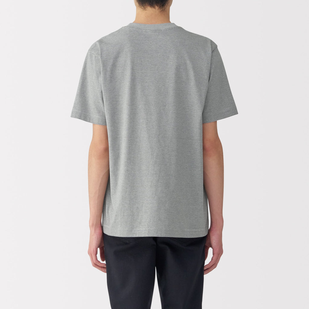 Men's Jersey Crewneck Striped T-Shirt