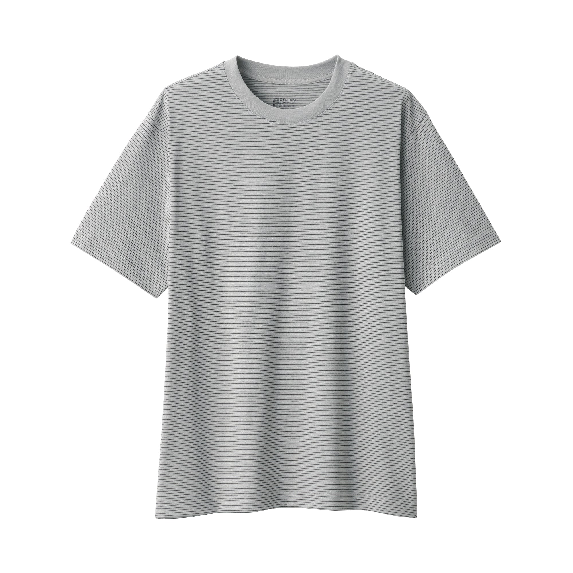 Men's Jersey Crewneck Striped T-Shirt