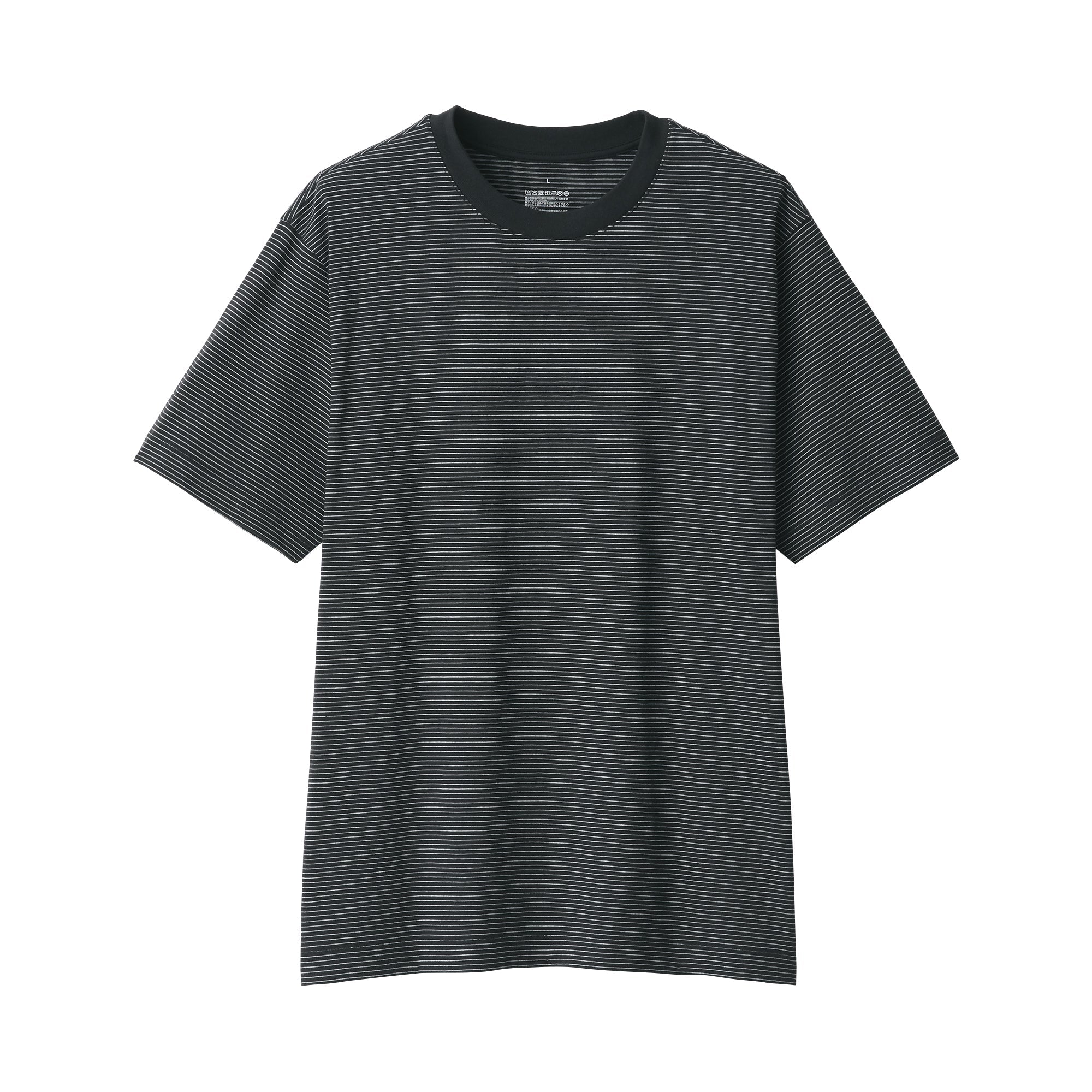 Men's Jersey Crewneck Striped T-Shirt