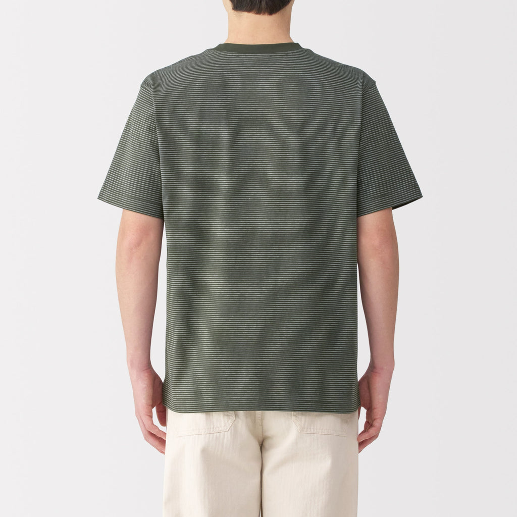 Men's Jersey Crewneck Striped T-Shirt