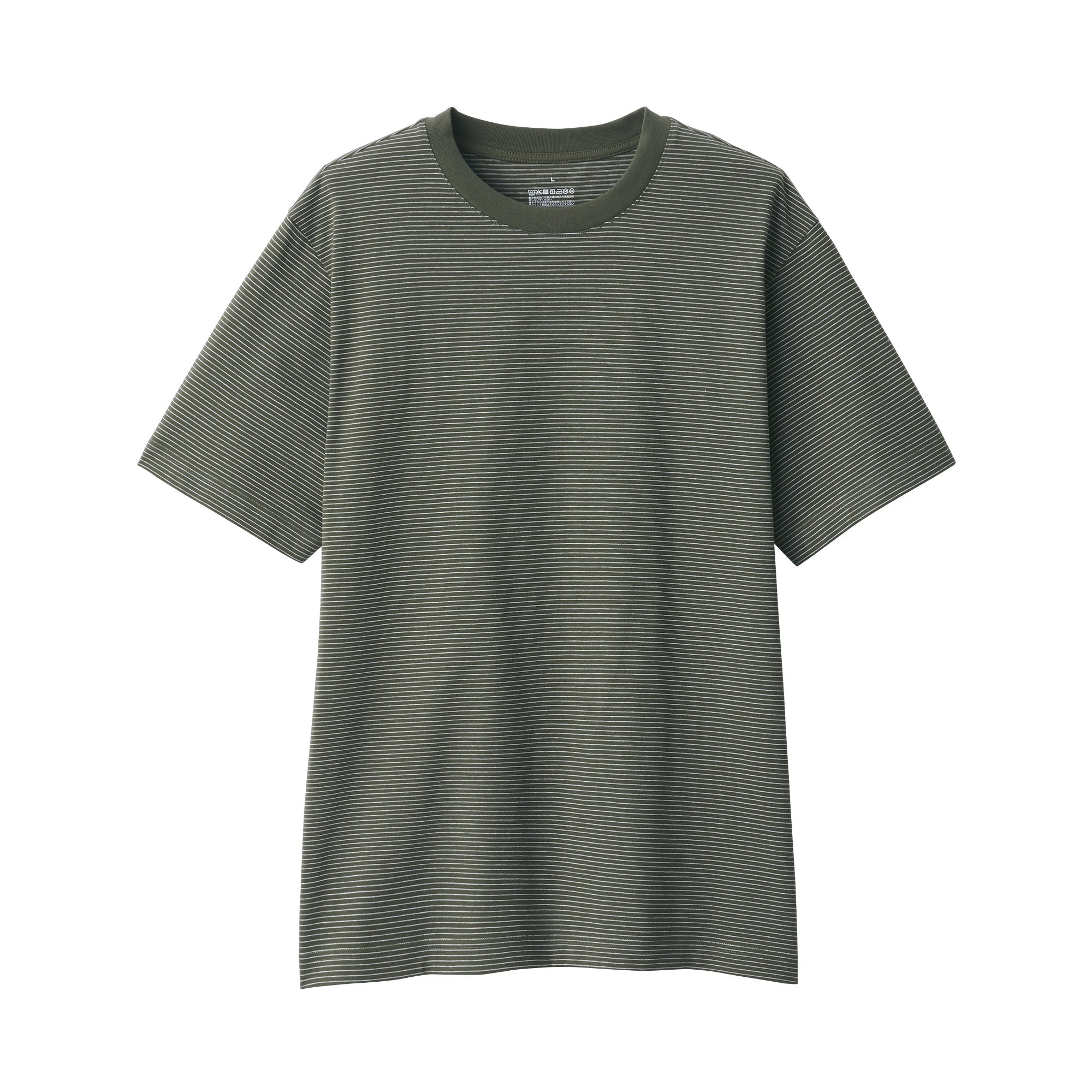 Men's Jersey Crewneck Striped T-Shirt