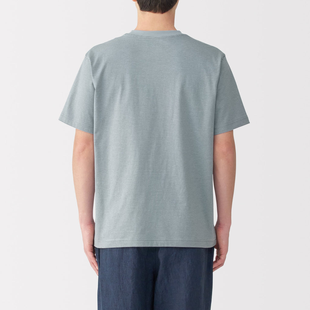 Men's Jersey Crewneck Striped T-Shirt
