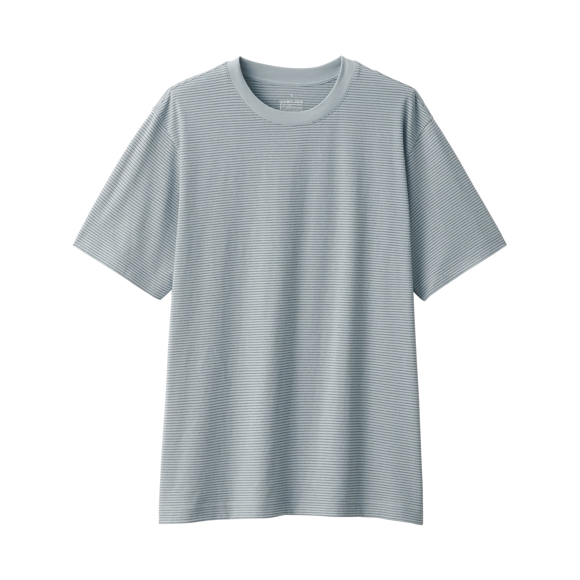 Men's Jersey Crewneck Striped T-Shirt