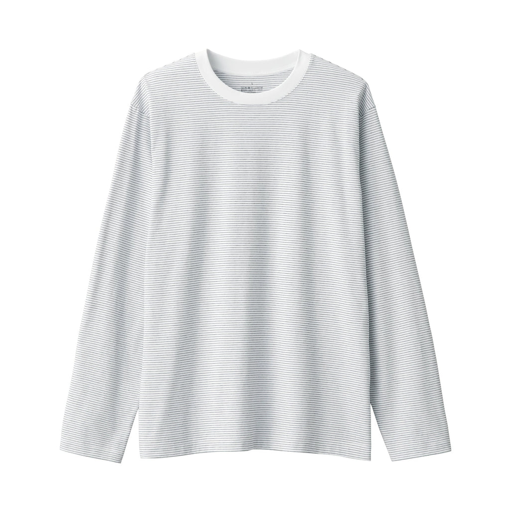 Men's Jersey Crewneck Striped T-Shirt