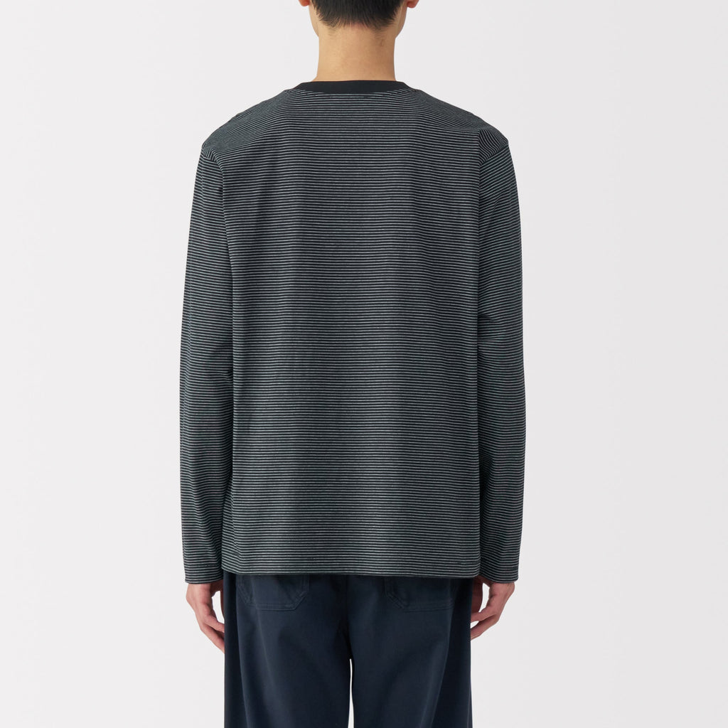 Men's Jersey Crewneck Striped T-Shirt