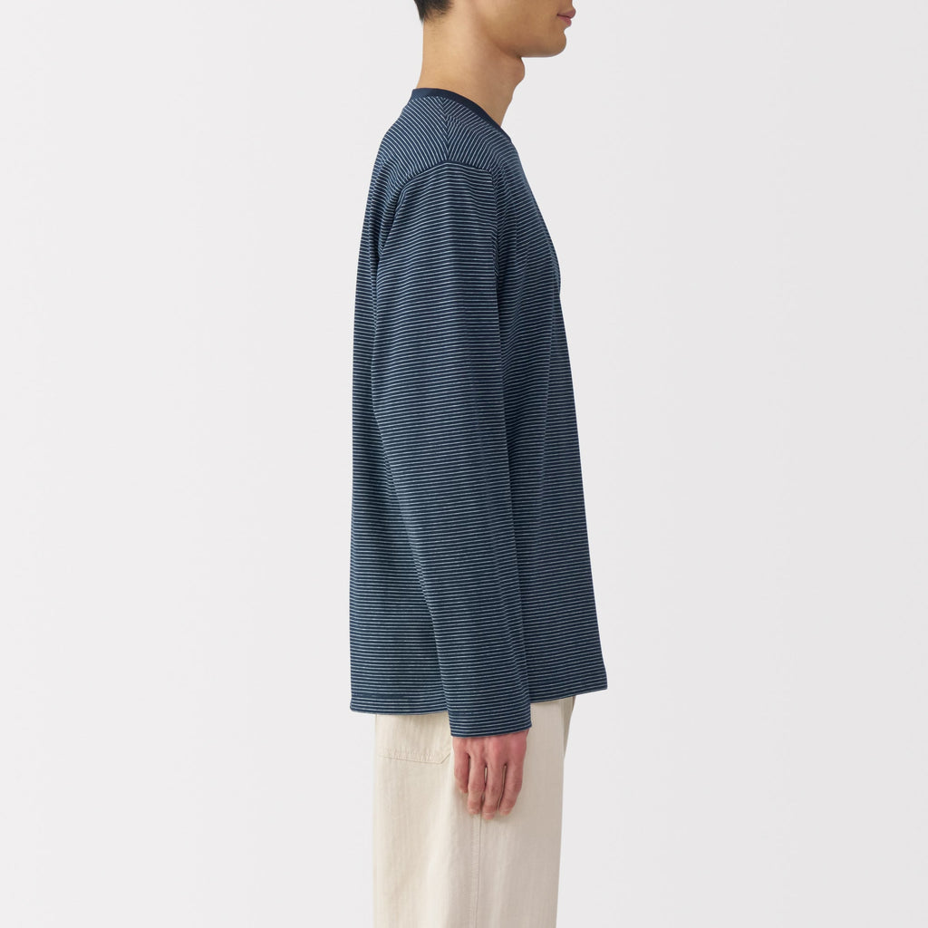 Men's Jersey Crewneck Striped T-Shirt