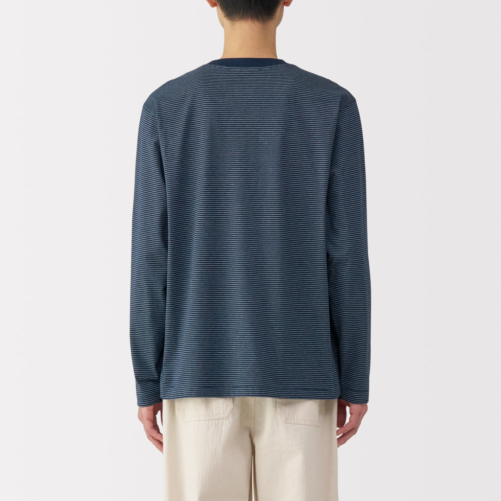 Men's Jersey Crewneck Striped T-Shirt